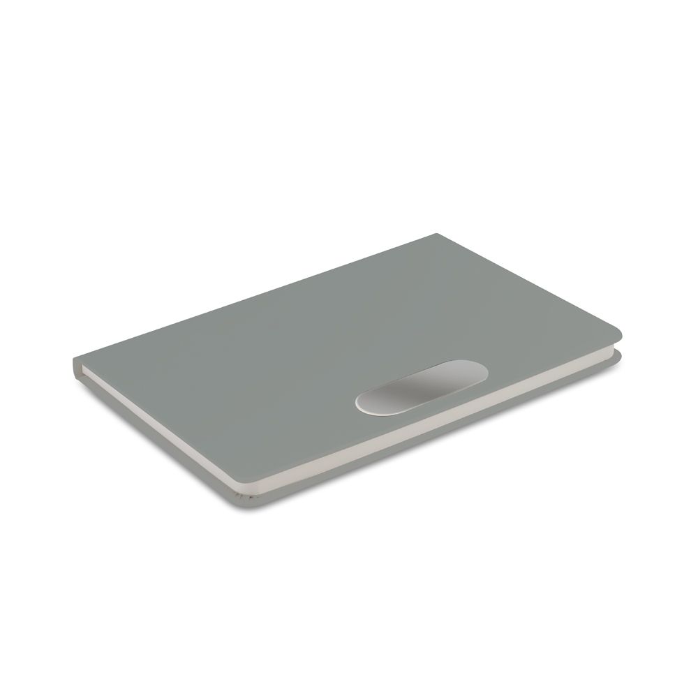 MC470 - Caderno em PU com placa em metal - Imagem 3