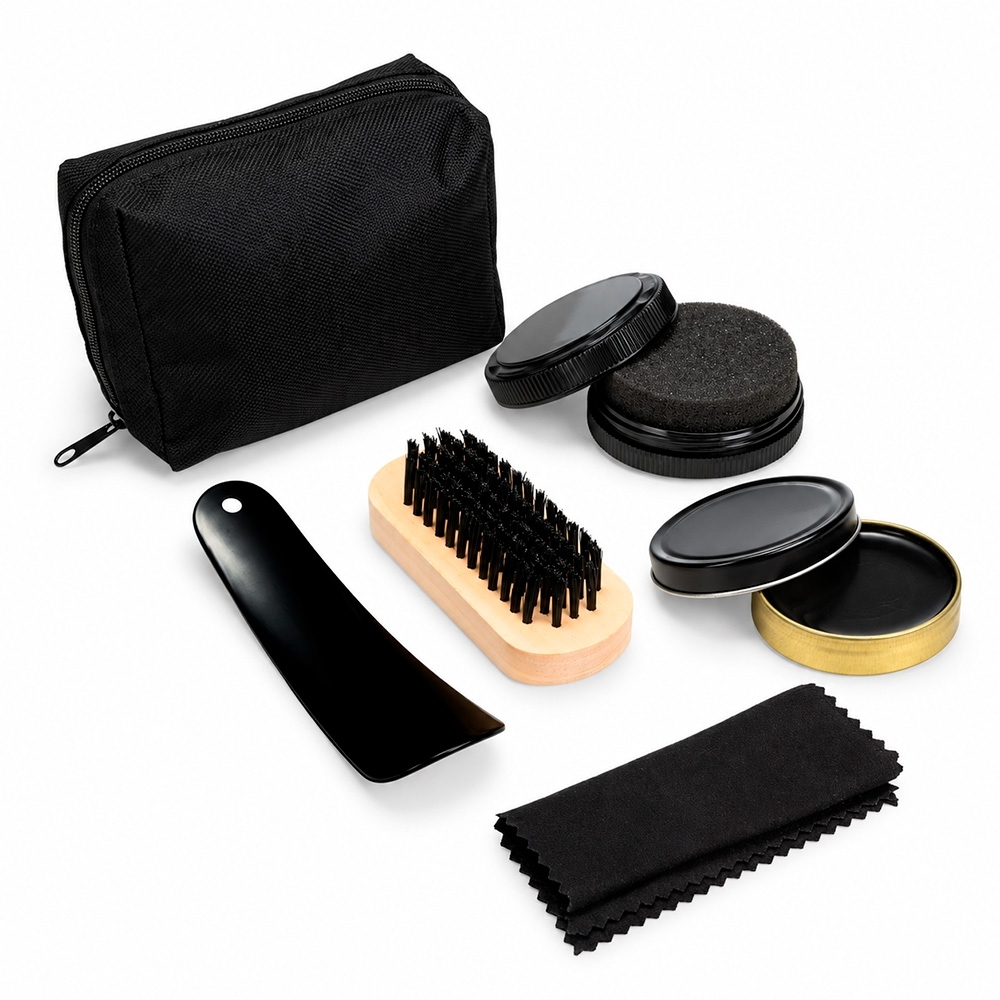 CF19262 - Kit Limpeza Sapatos 5 Peças