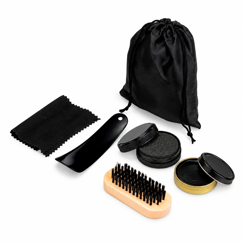 CF19263 - Kit Limpeza Sapatos 5 Peças